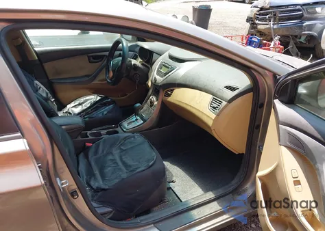 2011 Hyundai Elantra Gls from USA, damaged, VIN 5NPDH4AE7BH052081